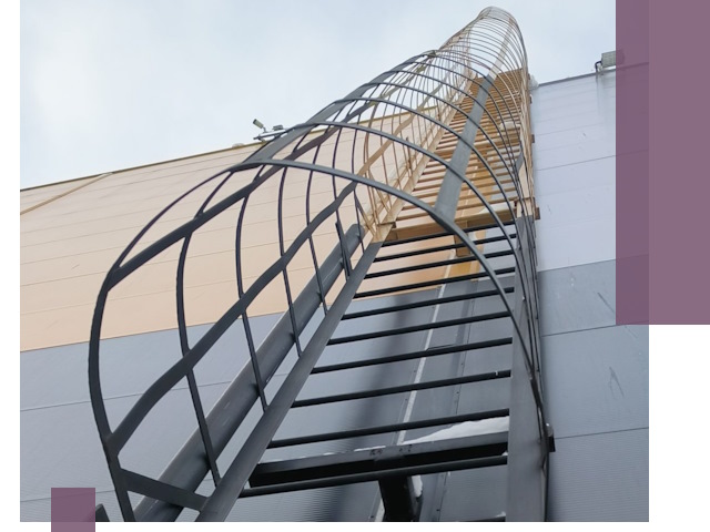 Изготовление и монтаж пожарных лестниц в Нижнем Тагиле профессионально