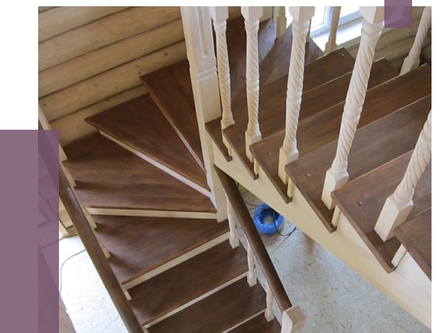 Реставрация деревянных лестниц в Нижнем Тагиле от 4372 руб.