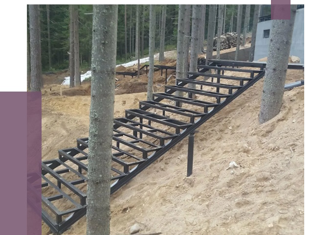 Монтаж металлических лестниц в Нижнем Тагиле от 13792 руб. 