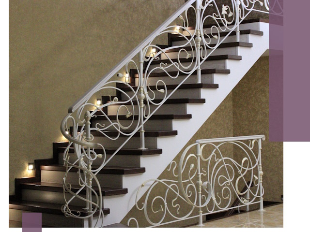 Кованые лестницы под ключ в Нижнем Тагиле — изготовление и монтаж