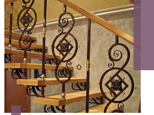 Изготовление кованых лестниц под ключ в Нижнем Тагиле