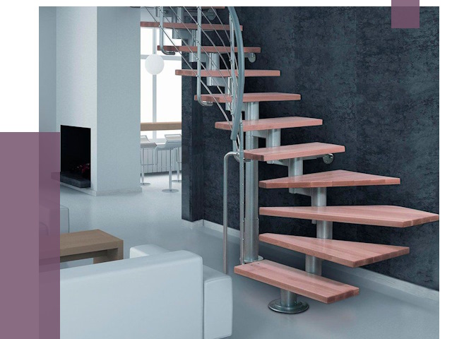 Модульные лестницы в Нижнем Тагиле от 17175 руб. — купить в ПРОЛЁТ-Нжн