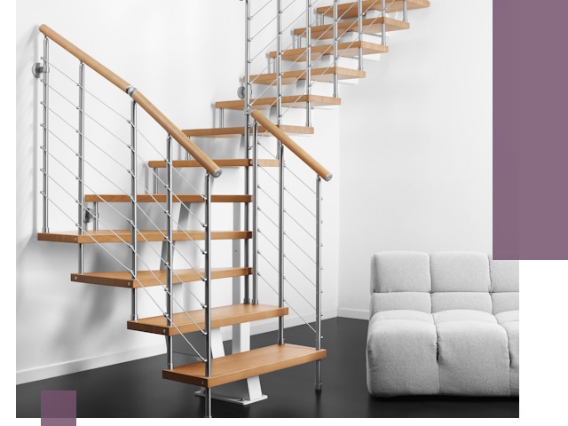 Модульные лестницы под ключ в Нижнем Тагиле — монтаж и изготовление