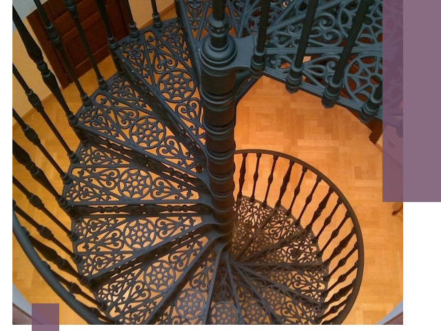 Винтовые лестницы под ключ в Нижнем Тагиле: производство и монтаж