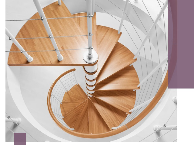 Изготовление винтовых лестниц под ключ в Нижнем Тагиле