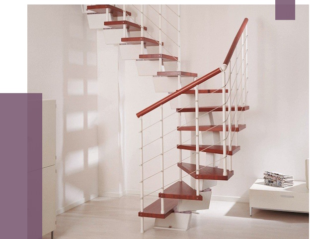 Изготовление лестниц на больцах в Нижнем Тагиле от 9889 руб. | ПРОЛЁТ-Нжн