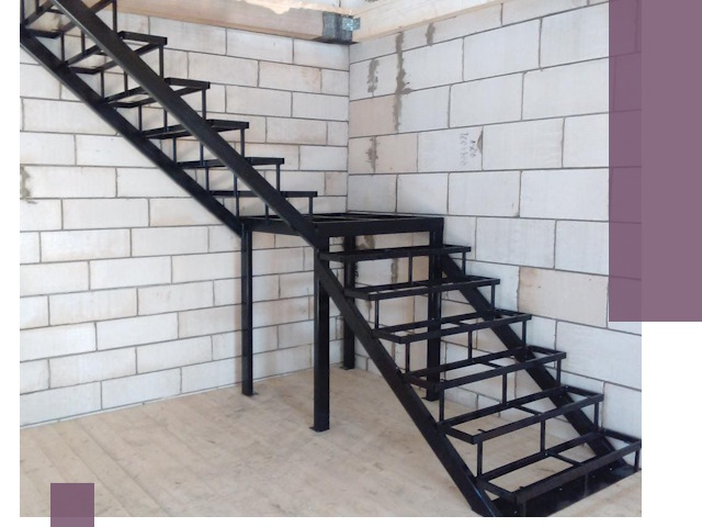 Лестницы на металлокаркасе под ключ в Нижнем Тагиле — изготовление и монтаж