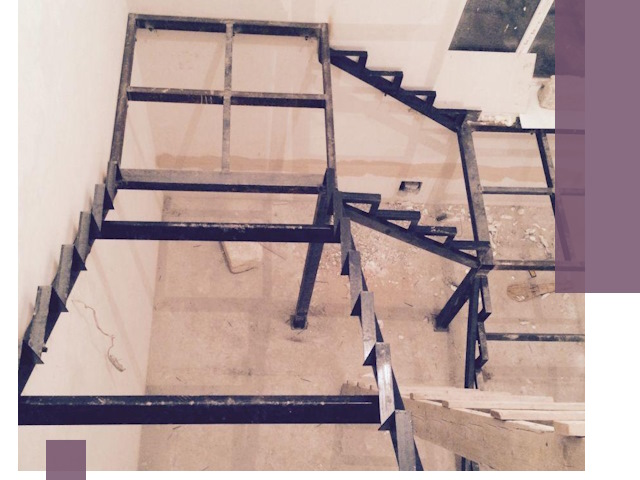 Монтаж лестниц на металлокаркасе в Нижнем Тагиле быстро и качественно