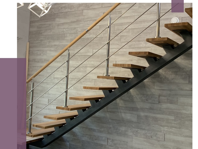 Изготовление лестниц на монокосоуре в Нижнем Тагиле от 77547 руб. 