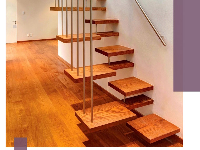 Лестницы «гусиный шаг» на заказ в Нижнем Тагиле для узких пространств