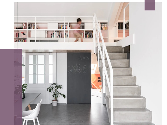 Лестницы для двухуровневой квартиры в Нижнем Тагиле от 179555 руб. | ПРОЛЁТ-Нжн