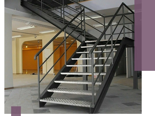 Лестницы для офиса в Нижнем Тагиле: изготовление, монтаж, демонтаж