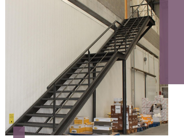 Лестницы для производства в Нижнем Тагиле — изготовление и монтаж