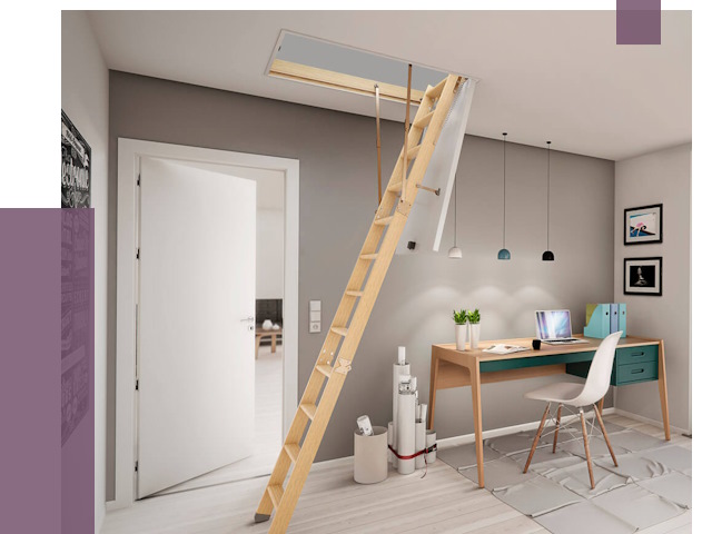 Чердачные лестницы в Нижнем Тагиле — от 14833 руб. | ПРОЛЁТ-Нжн