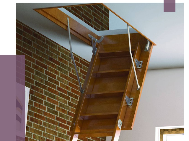 Установка чердачной лестницы в Нижнем Тагиле от 7963 руб. | ПРОЛЁТ-Нжн