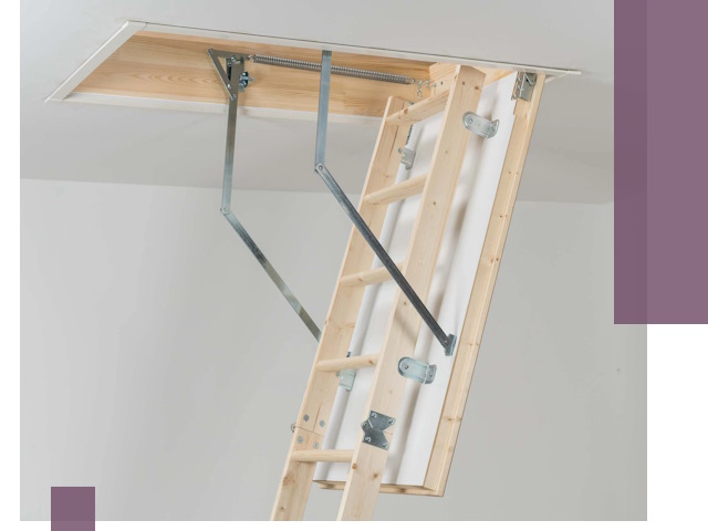 Установка чердачной лестницы под ключ в Нижнем Тагиле