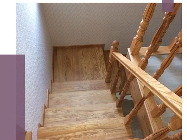 Сосновые лестницы в Нижнем Тагиле под ключ от 8223 руб.  | ПРОЛЁТ-Нжн