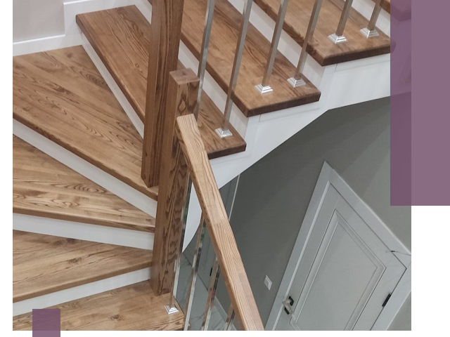 Обшивка металлических лестниц под ключ в Нижнем Тагиле