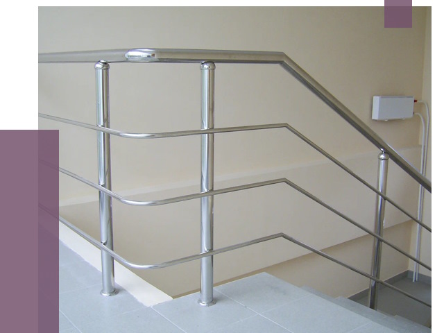 Алюминиевые перила в Нижнем Тагиле от 6454 руб. под ключ | ПРОЛЁТ-Нжн