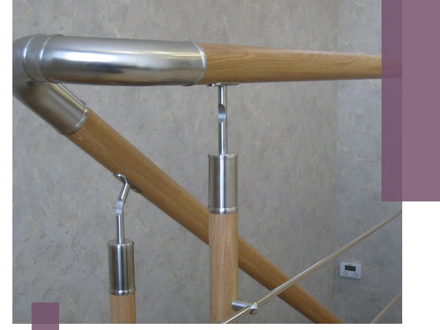 Комбинированные перила на заказ в Нижнем Тагиле — монтаж и производство