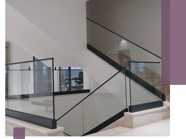 Стеклянные перила премиум-класса с установкой в Нижнем Тагиле