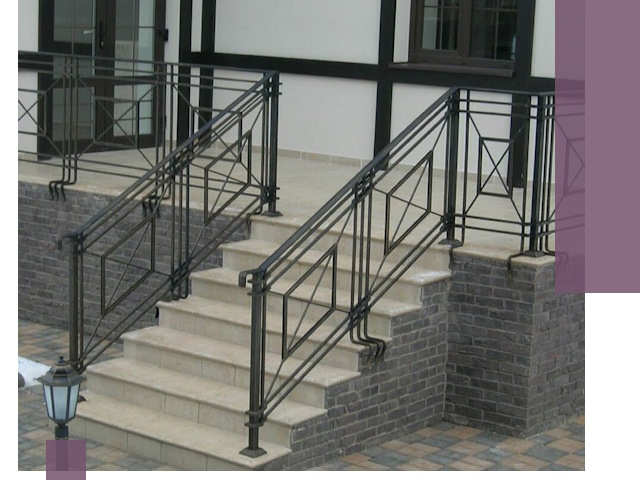 Перила для крыльца в Нижнем Тагиле — монтаж, изготовление и установка