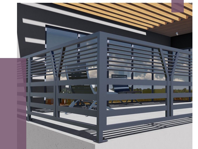 Изготовление балконных ограждений в Нижнем Тагиле от 10929 руб. | ПРОЛЁТ-Нжн