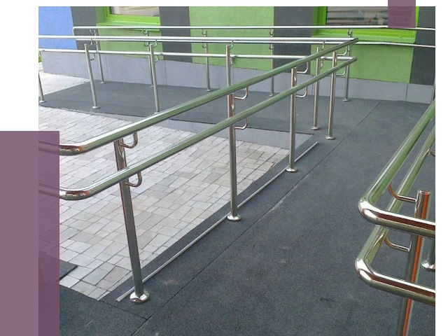 Ограждения пандусов в Нижнем Тагиле от 4424 руб. монтаж | ПРОЛЁТ-Нжн