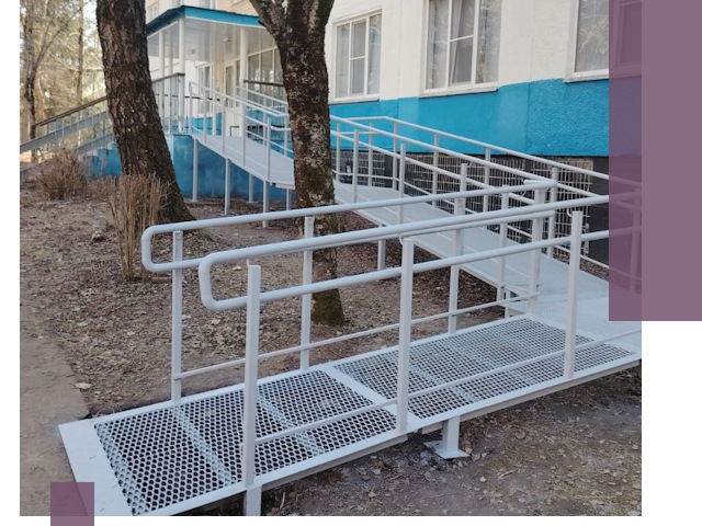 Пандусы под ключ в Нижнем Тагиле: изготовление, монтаж и демонтаж