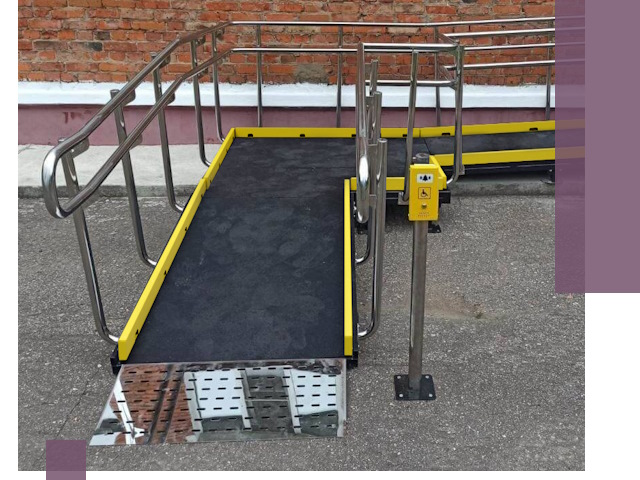 Изготовление наклонных пандусов для инвалидов в Нижнем Тагиле