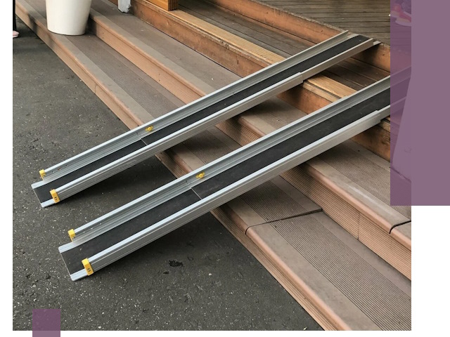 Телескопические пандусы под ключ в Нижнем Тагиле — изготовление и монтаж