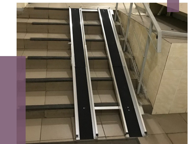 Установка пандуса в подъезд в Нижнем Тагиле от 8119 руб. под ключ | ПРОЛЁТ-Нжн