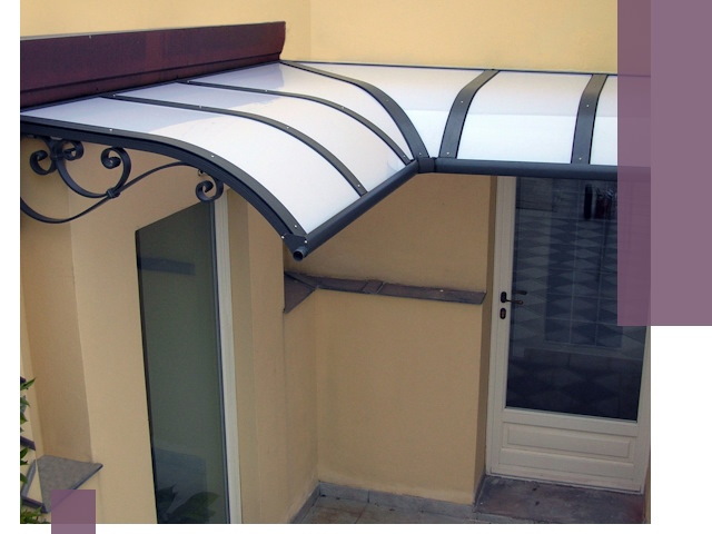 Монтаж козырьков любой сложности в Нижнем Тагиле под ключ