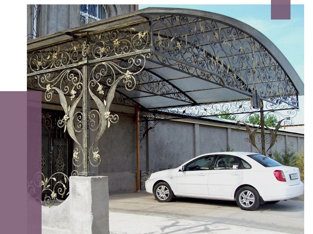 Кованые навесы в Нижнем Тагиле от 14833 руб. | ПРОЛЁТ-Нжн