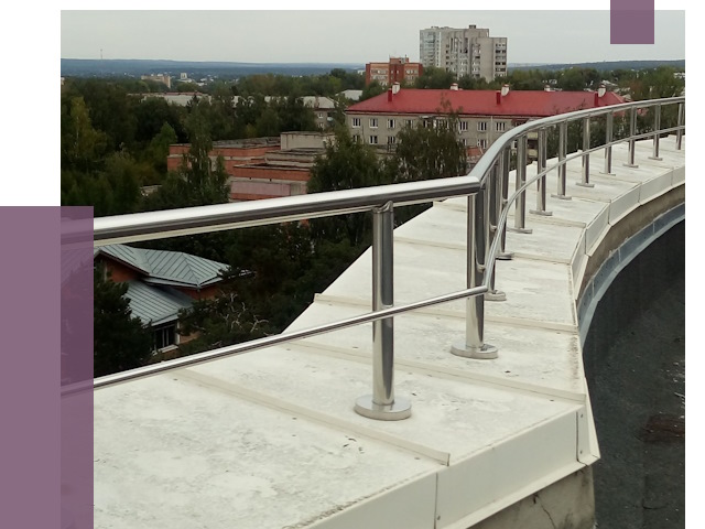 Парапеты и ограждения кровли в Нижнем Тагиле от 5048 руб.
