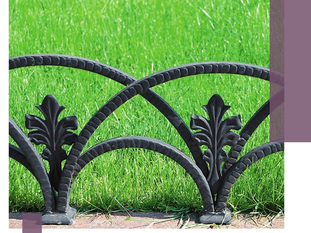 Декоративные металлические бордюры под ключ в Нижнем Тагиле