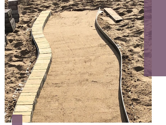 Металлические бордюры для тротуаров в Нижнем Тагиле — прочные и долговечные