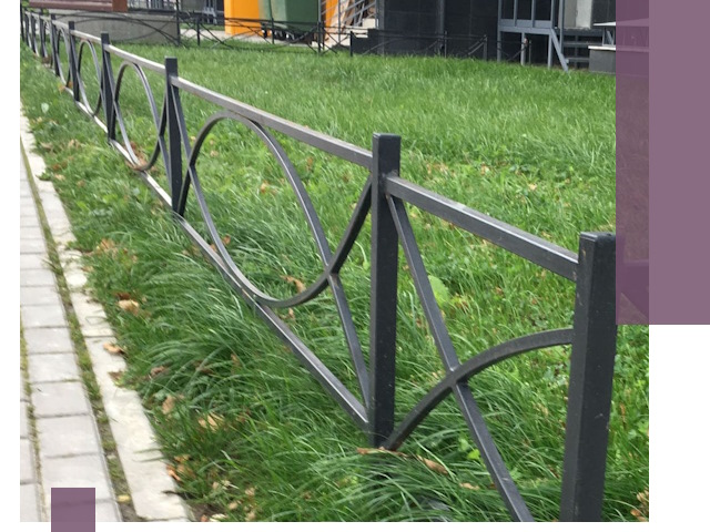 Газонные ограждения из металла в Нижнем Тагиле — монтаж и продажа