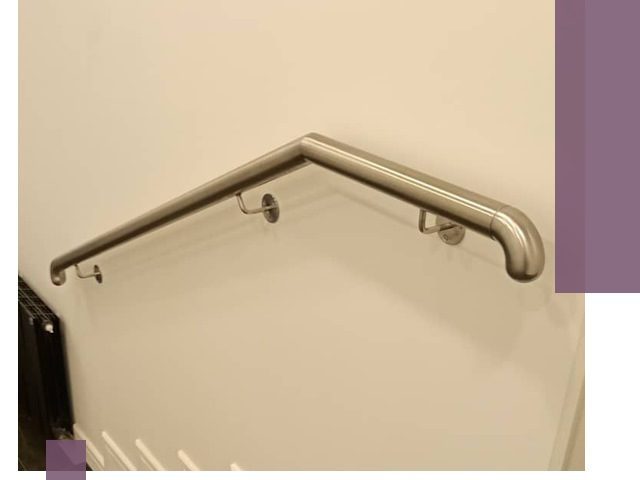 Изготовление пристенных поручней в Нижнем Тагиле под ключ за сроки